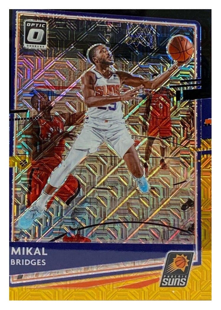2020-21 Donruss Optic Base Set Mikal Bridges #54 card
