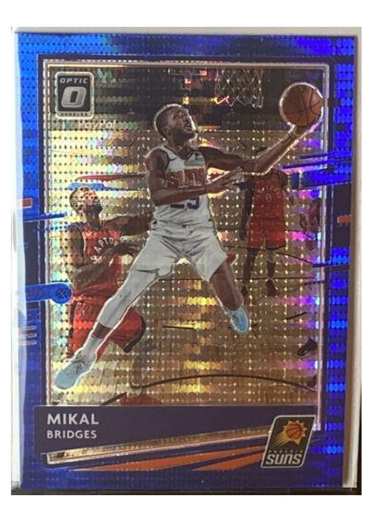 2020-21 Donruss Optic Base Set Mikal Bridges #54 card