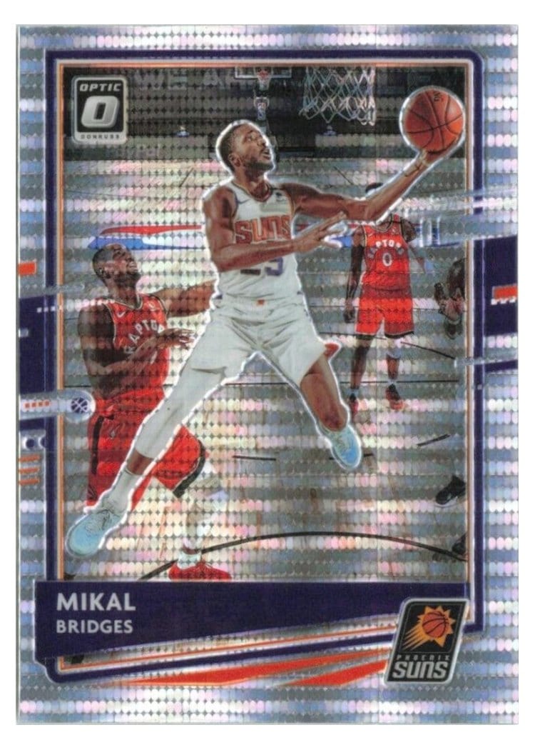 2020-21 Donruss Optic Base Set Mikal Bridges #54 card