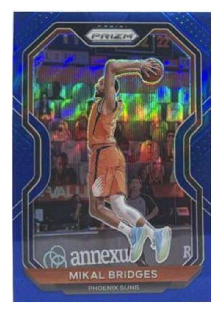 2020-21 Panini Prizm Base Set Mikal Bridges #204 card