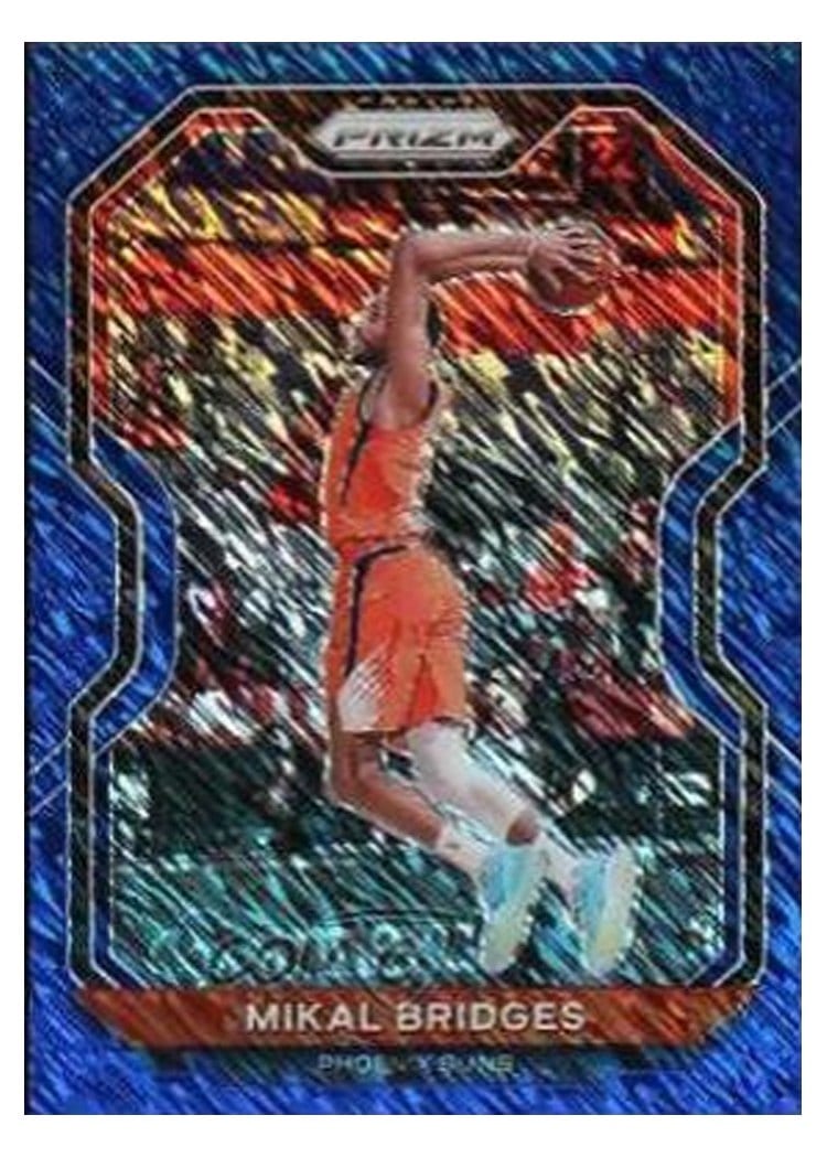 2020-21 Panini Prizm Base Set Mikal Bridges #204 card
