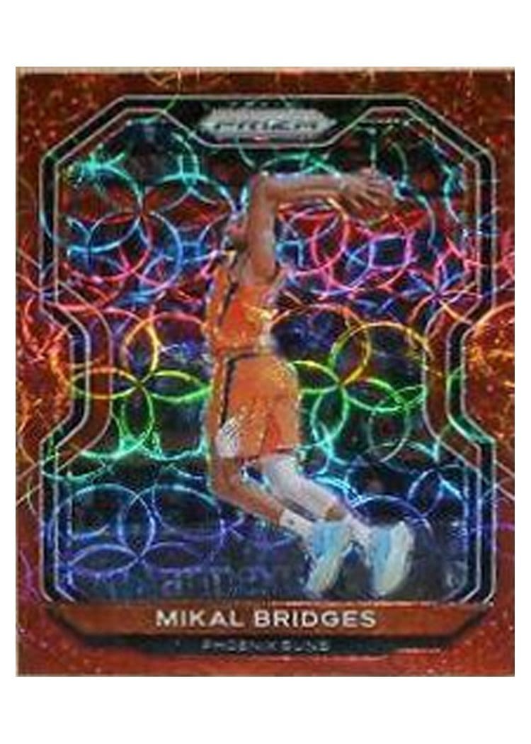 2020-21 Panini Prizm Base Set Mikal Bridges #204 card
