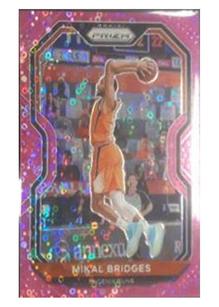 2020-21 Panini Prizm Base Set Mikal Bridges #204 card
