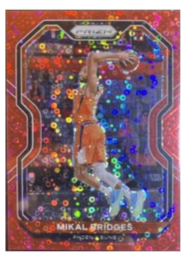 2020-21 Panini Prizm Base Set Mikal Bridges #204 card