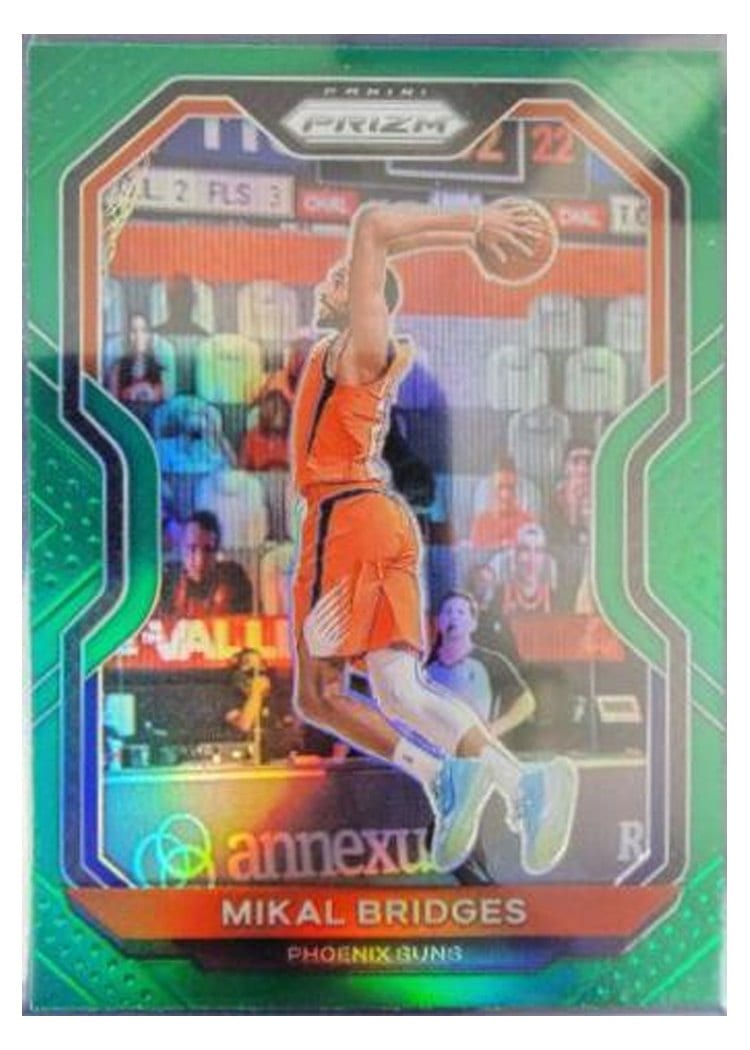 2020-21 Panini Prizm Base Set Mikal Bridges #204 card