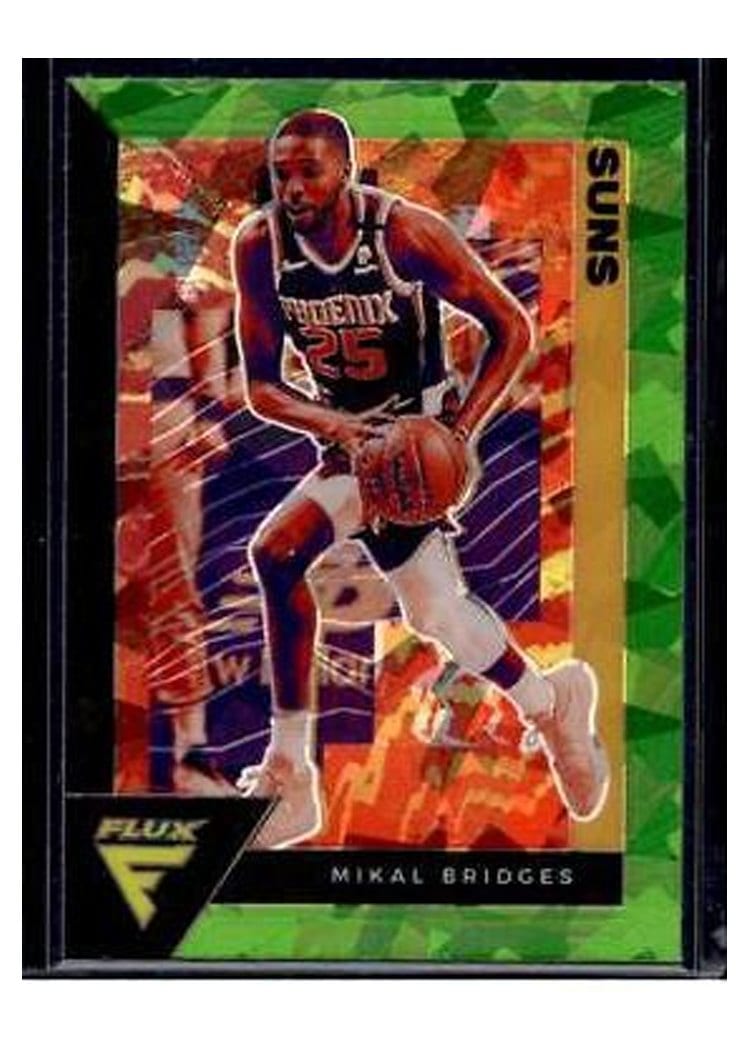 2020-21 Panini Prizm Base Set Mikal Bridges #204 card