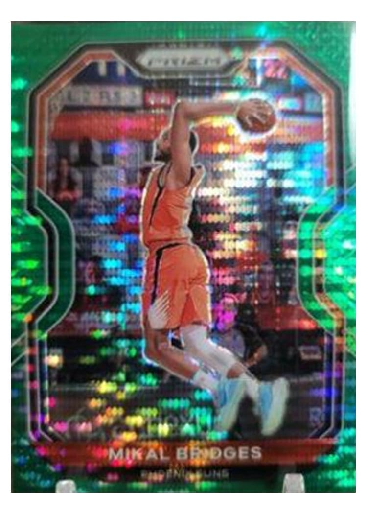 2020-21 Panini Prizm Base Set Mikal Bridges #204 card