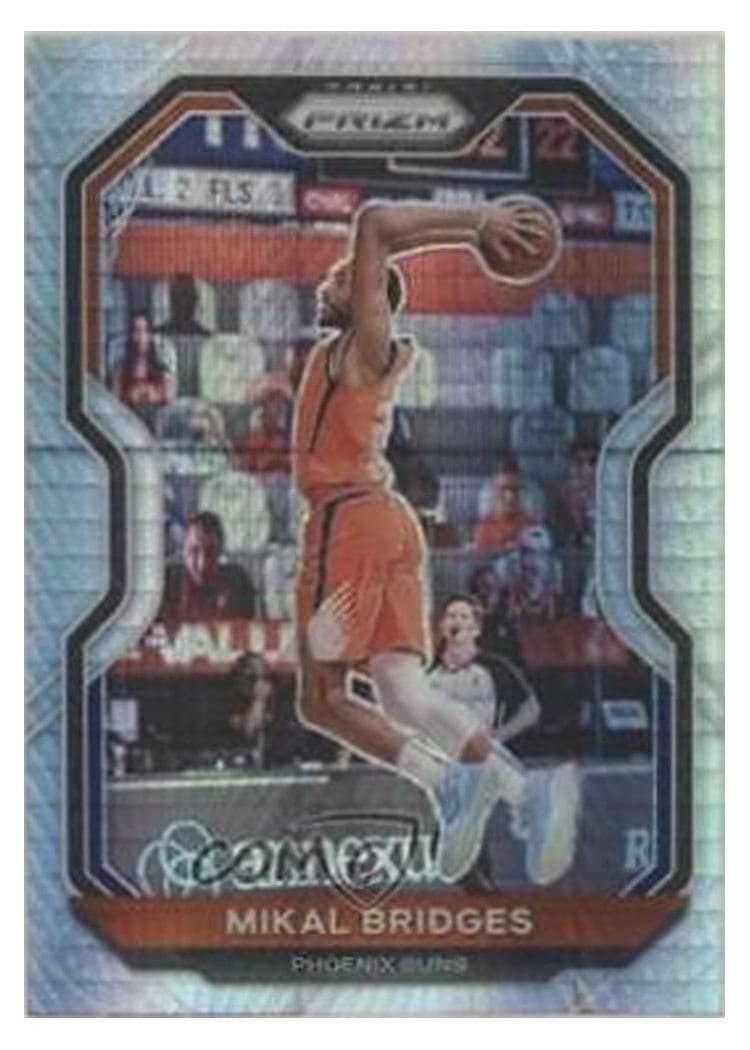 2020-21 Panini Prizm Base Set Mikal Bridges #204 card