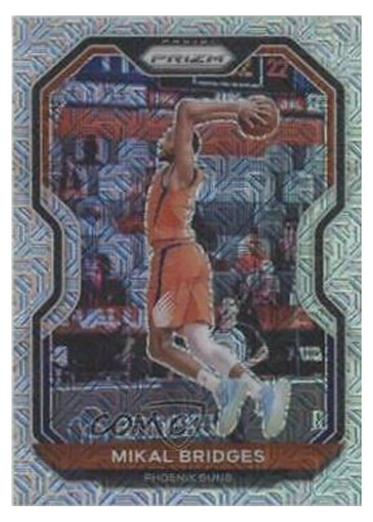2020-21 Panini Prizm Base Set Mikal Bridges #204 card