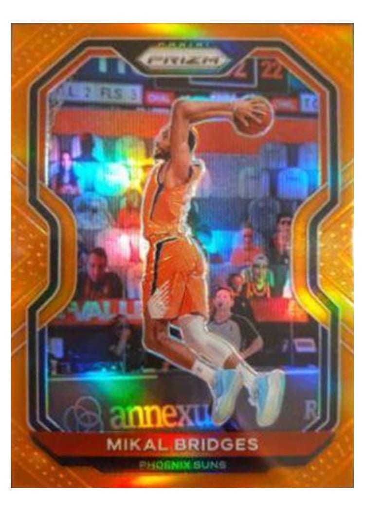 2020-21 Panini Prizm Base Set Mikal Bridges #204 card
