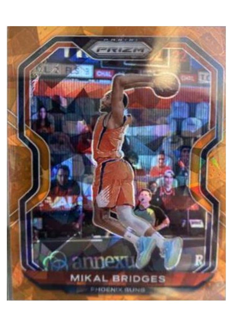 2020-21 Panini Prizm Base Set Mikal Bridges #204 card