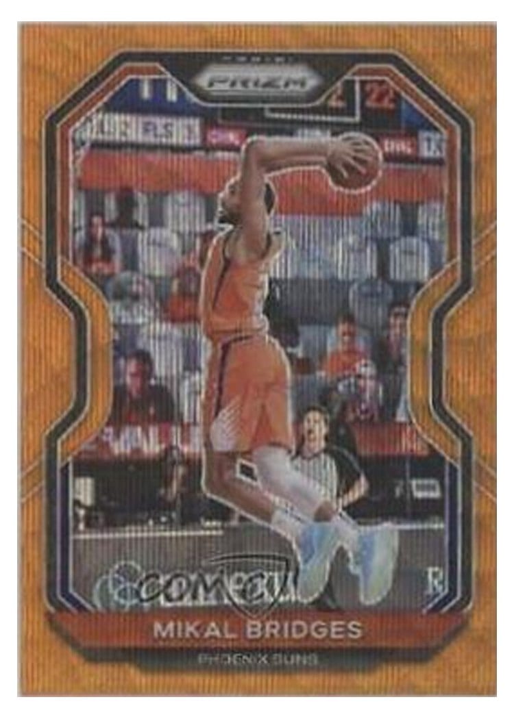 2020-21 Panini Prizm Base Set Mikal Bridges #204 card