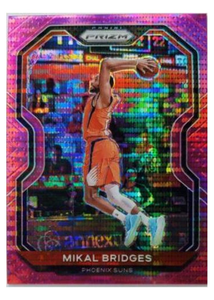 2020-21 Panini Prizm Base Set Mikal Bridges #204 card
