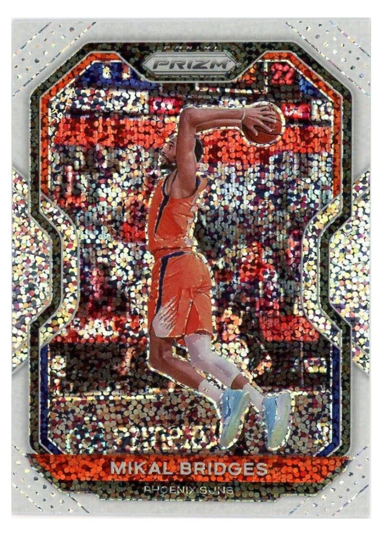 2020-21 Panini Prizm Base Set Mikal Bridges #204 card