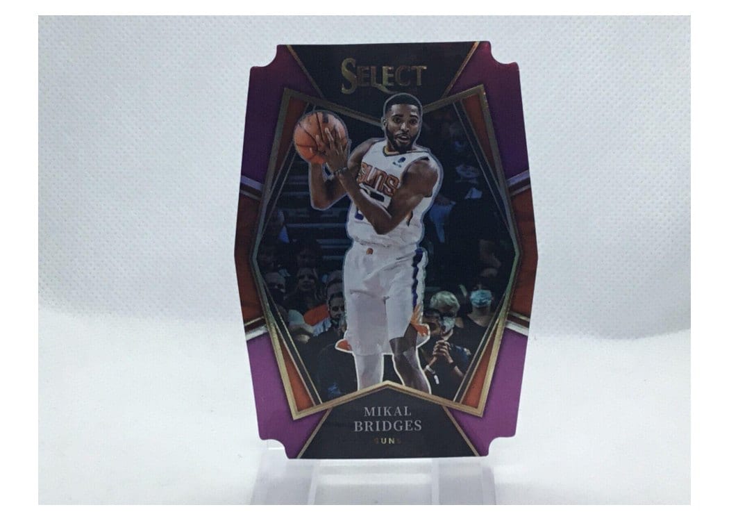 2021-22 Panini Select Base Set Mikal Bridges #147 card