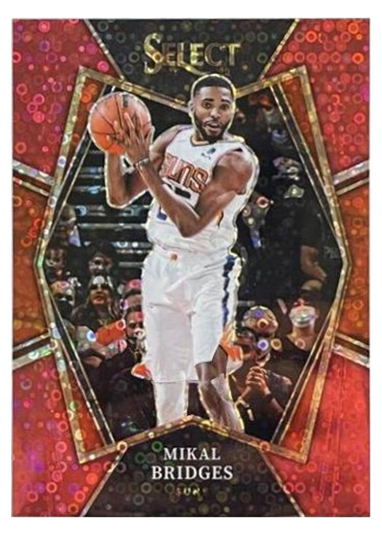 2021-22 Panini Select Base Set Mikal Bridges #147 card