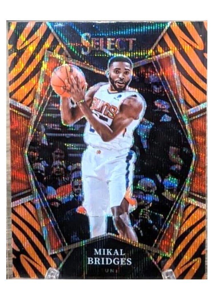 2021-22 Panini Select Base Set Mikal Bridges #147 card