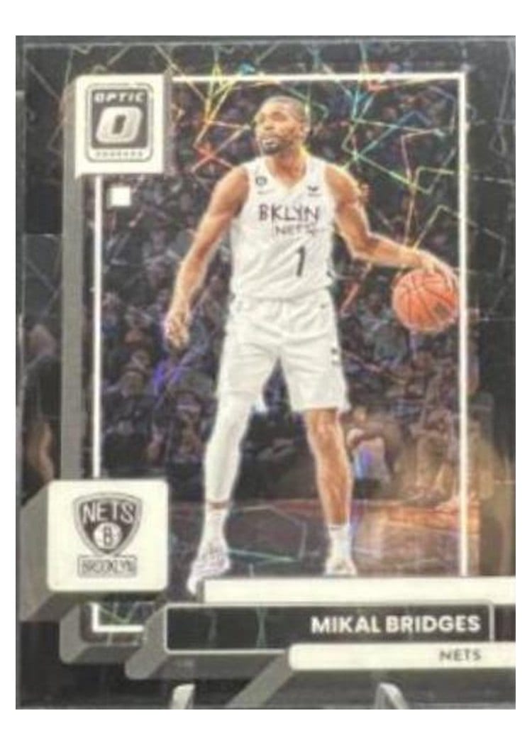 2022-23 Donruss Optic Base Set Mikal Bridges #108 card