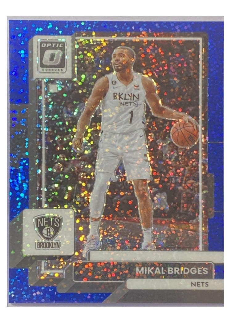 2022-23 Donruss Optic Base Set Mikal Bridges #108 card