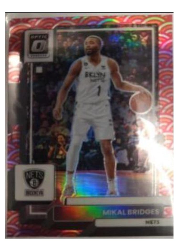 2022-23 Donruss Optic Base Set Mikal Bridges #108 card