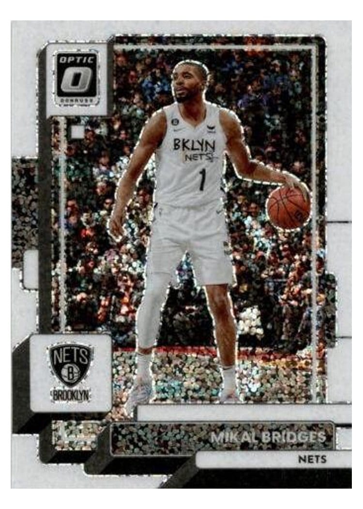 2022-23 Donruss Optic Base Set Mikal Bridges #108 card