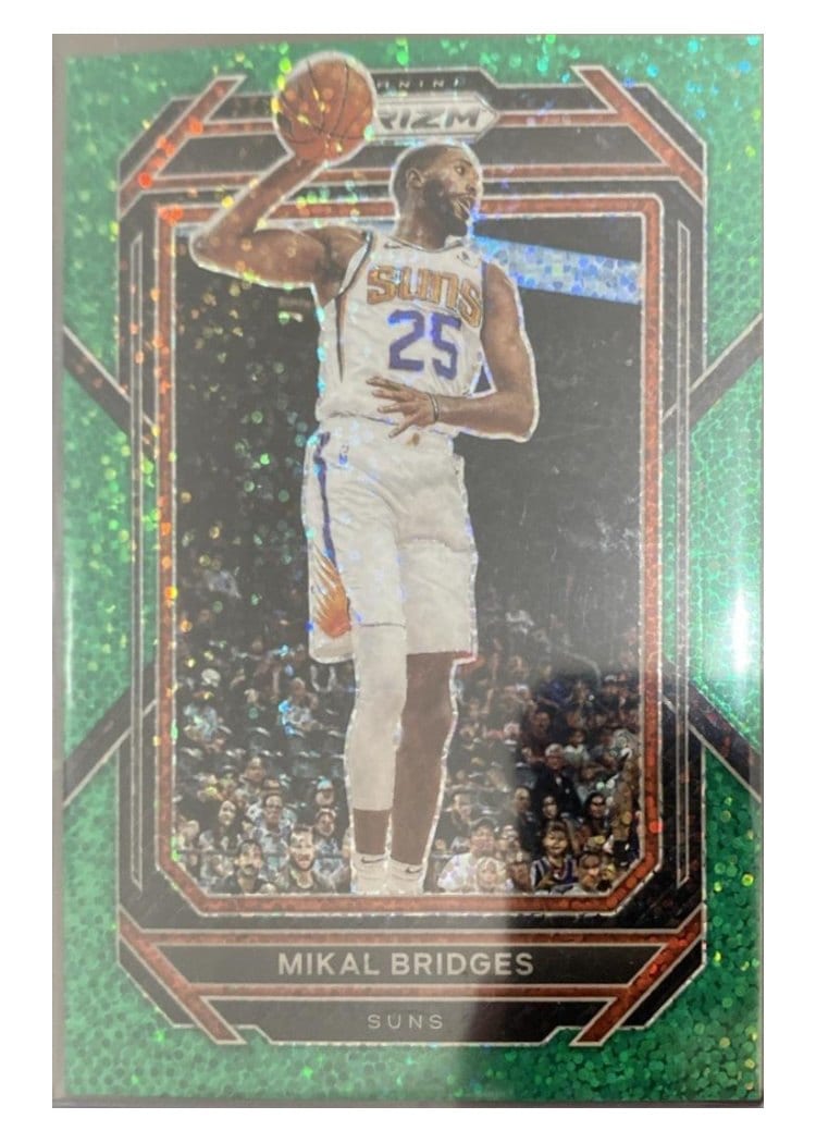 2022-23 Panini Prizm Base Set Mikal Bridges #120 card