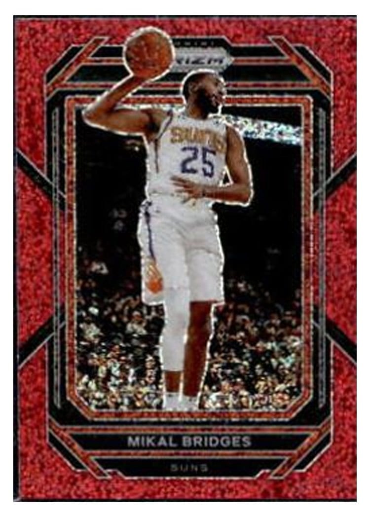 2022-23 Panini Prizm Base Set Mikal Bridges #120 card