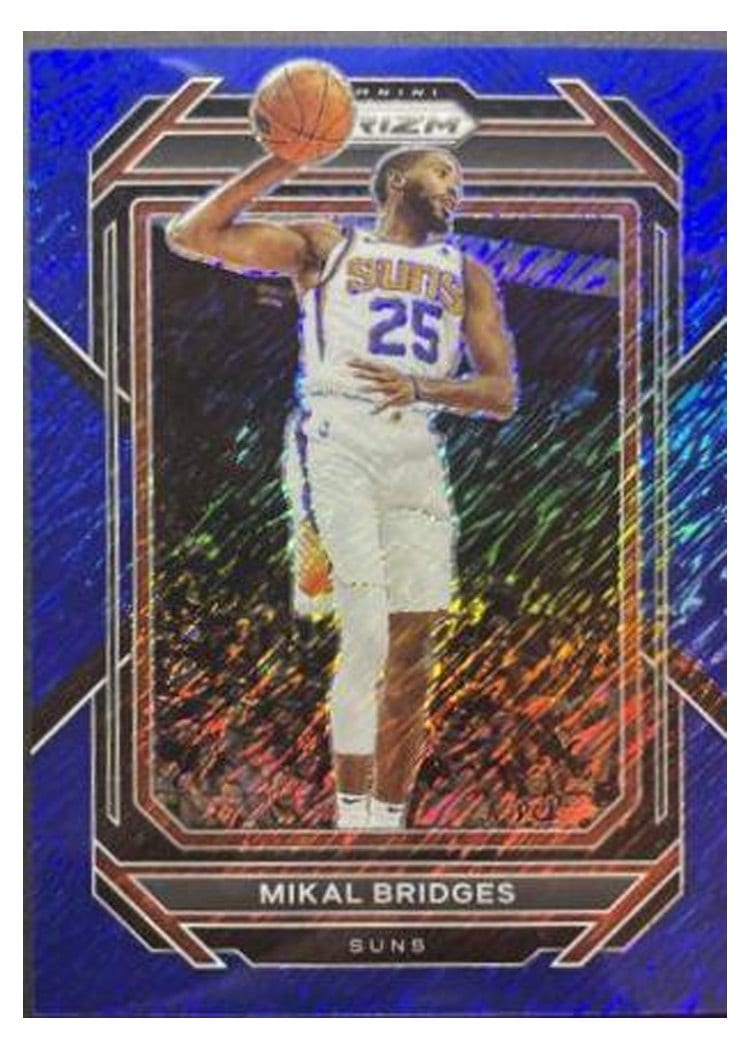 2022-23 Panini Prizm Base Set Mikal Bridges #120 card