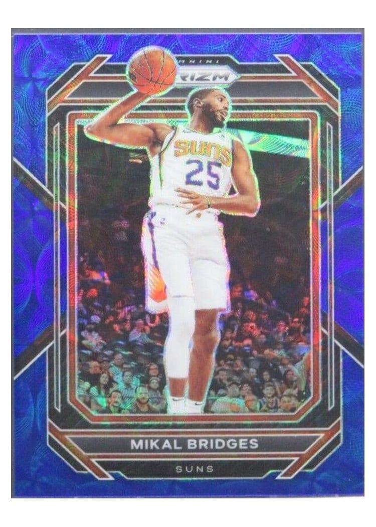 2022-23 Panini Prizm Base Set Mikal Bridges #120 card