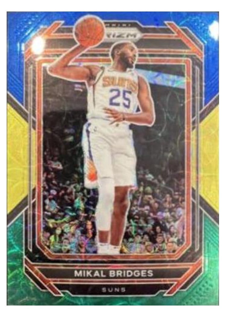 2022-23 Panini Prizm Base Set Mikal Bridges #120 card