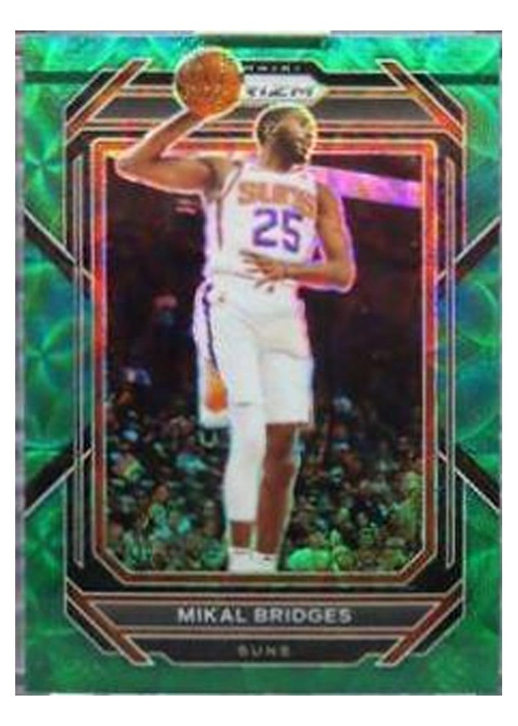 2022-23 Panini Prizm Base Set Mikal Bridges #120 card