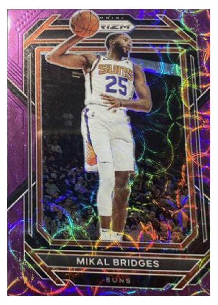 2022-23 Panini Prizm Base Set Mikal Bridges #120 card