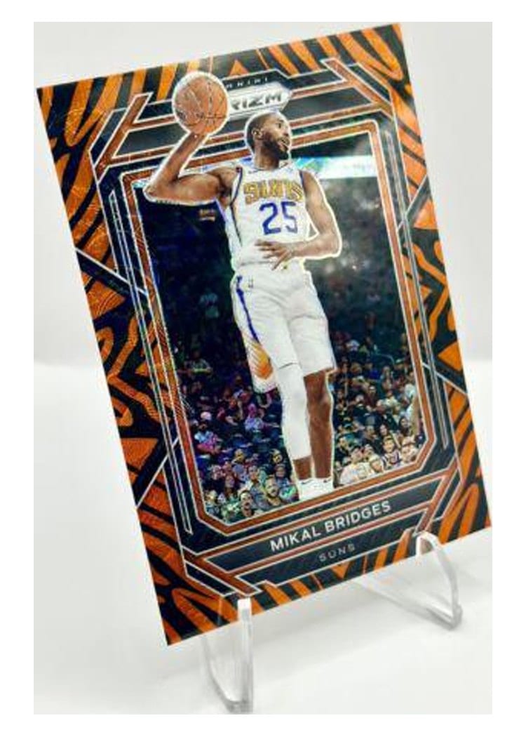 2022-23 Panini Prizm Base Set Mikal Bridges #120 card
