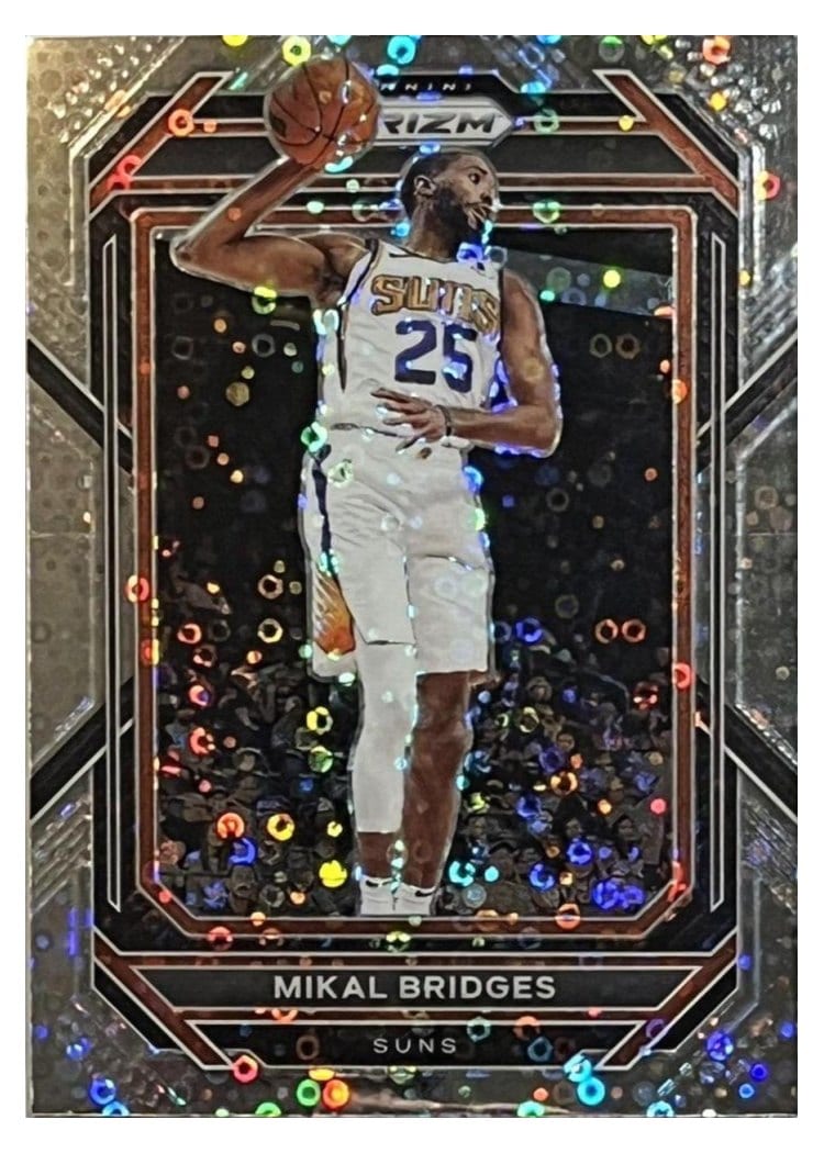 2022-23 Panini Prizm Base Set Mikal Bridges #120 card