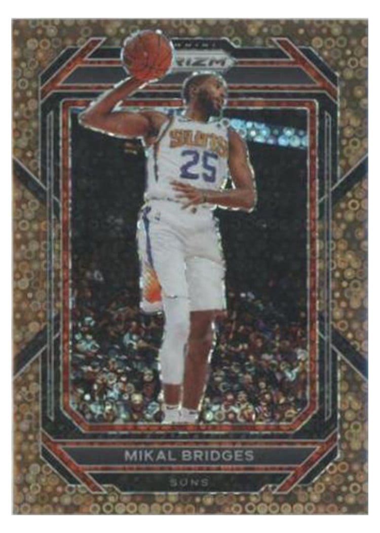 2022-23 Panini Prizm Base Set Mikal Bridges #120 card