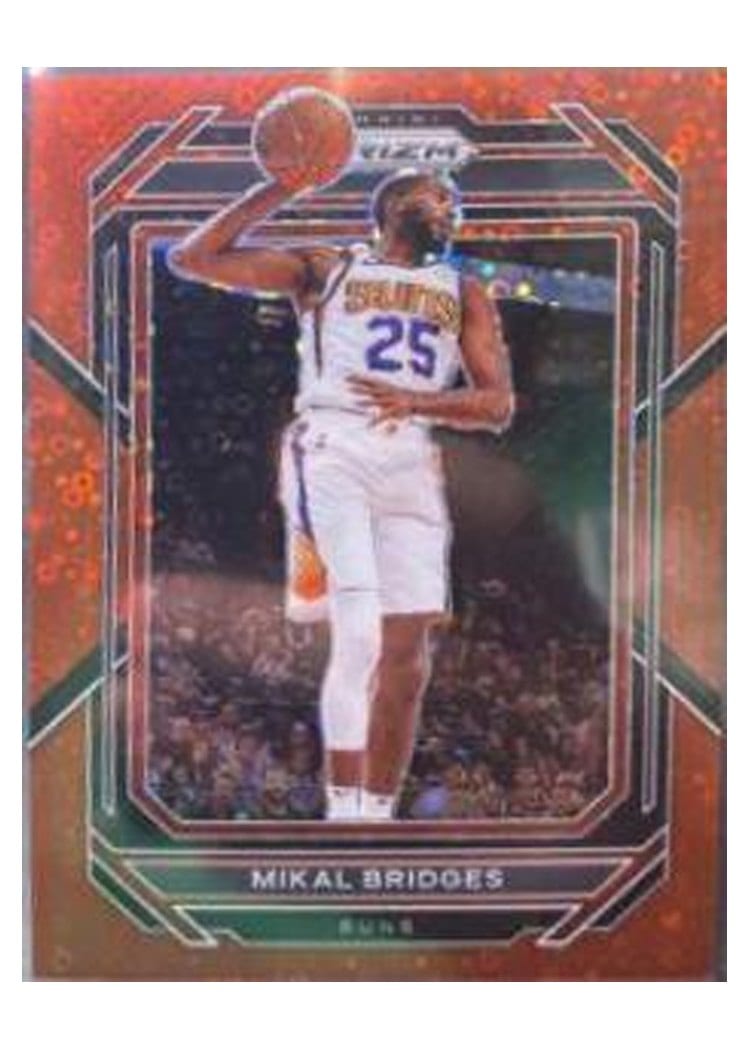 2022-23 Panini Prizm Base Set Mikal Bridges #120 card