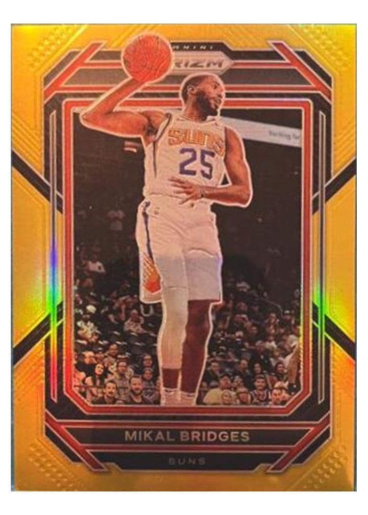 2022-23 Panini Prizm Base Set Mikal Bridges #120 card