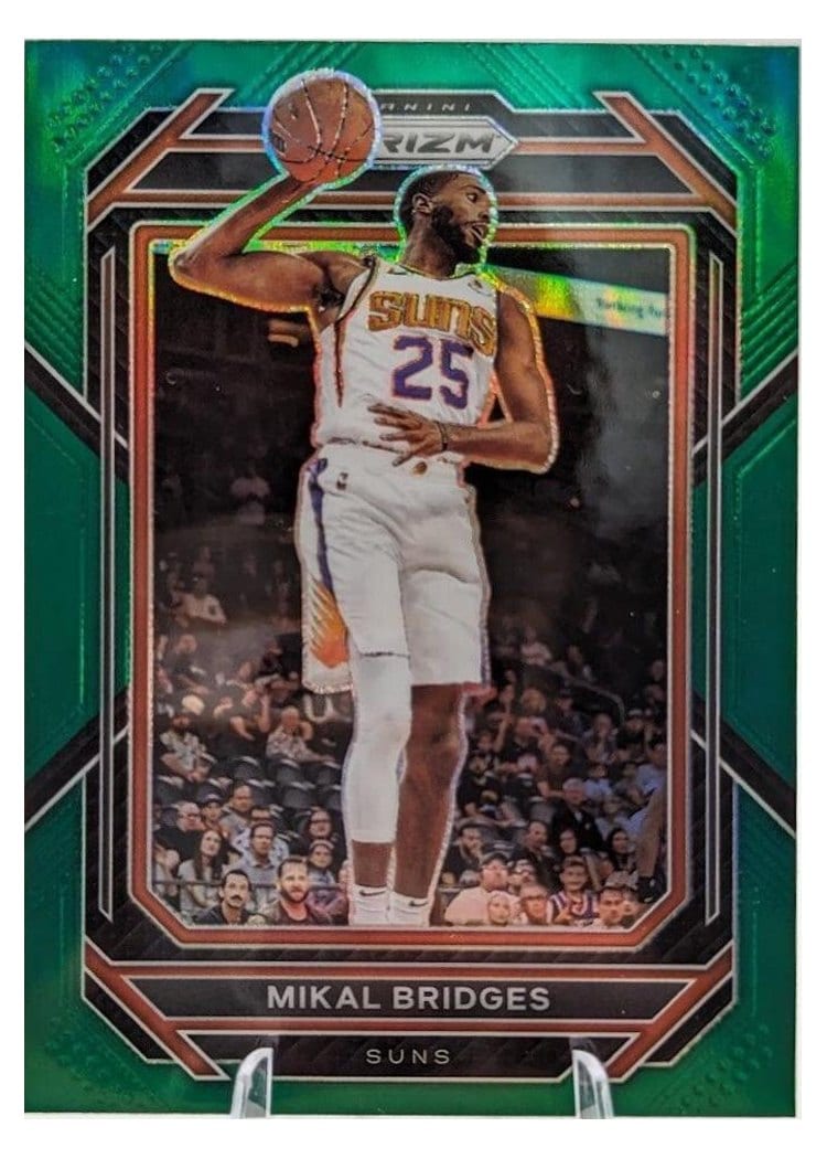 2022-23 Panini Prizm Base Set Mikal Bridges #120 card