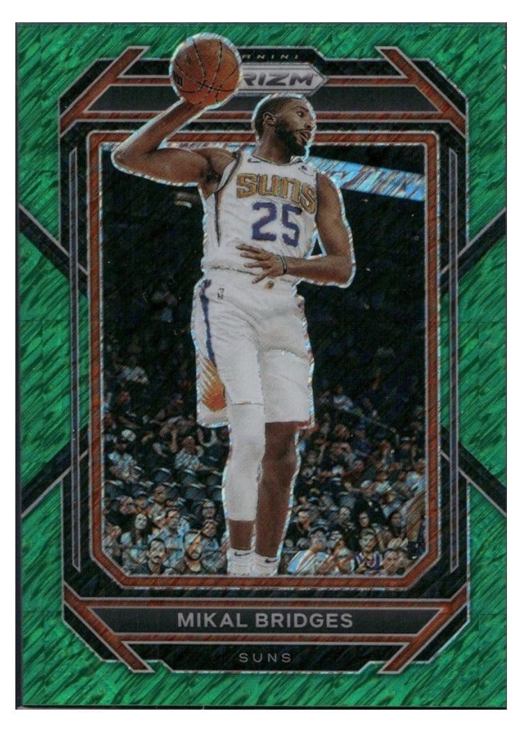 2022-23 Panini Prizm Base Set Mikal Bridges #120 card