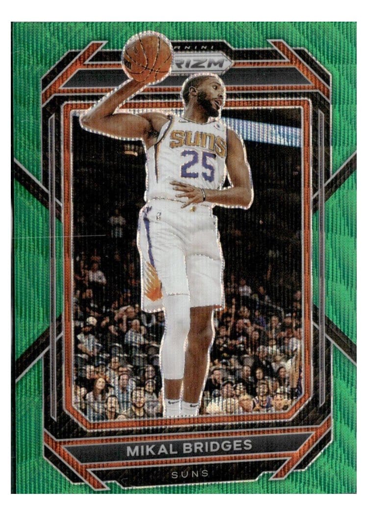 2022-23 Panini Prizm Base Set Mikal Bridges #120 card