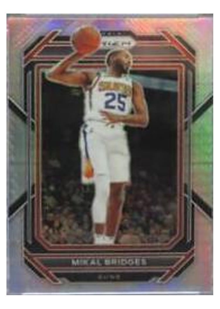 2022-23 Panini Prizm Base Set Mikal Bridges #120 card