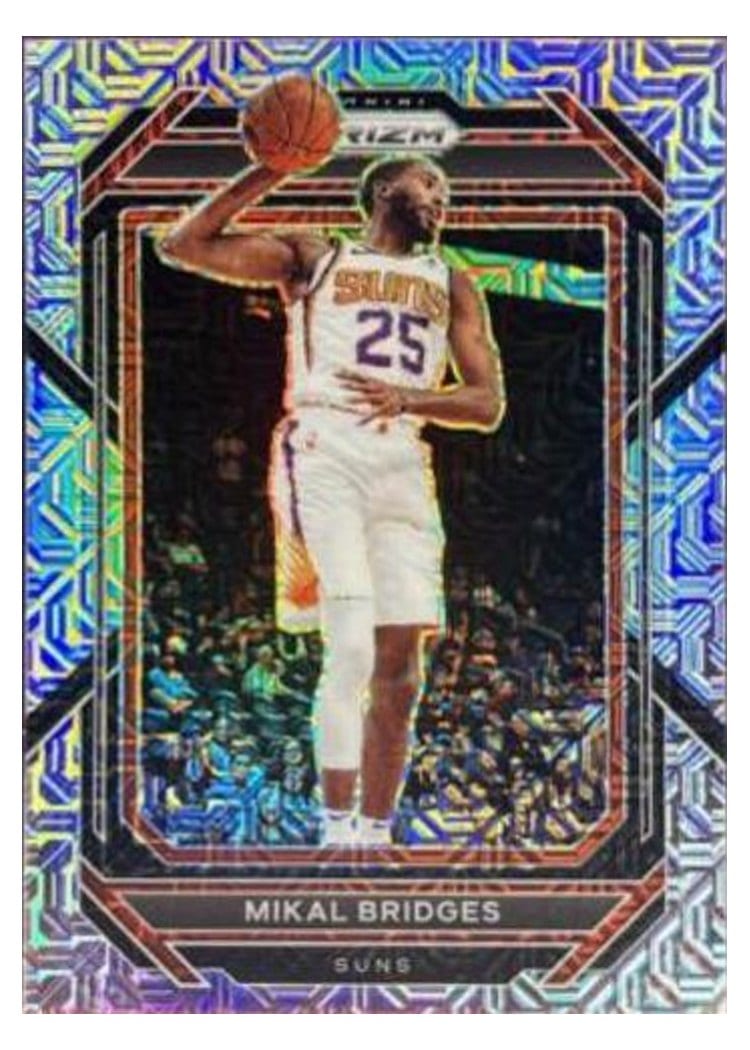 2022-23 Panini Prizm Base Set Mikal Bridges #120 card
