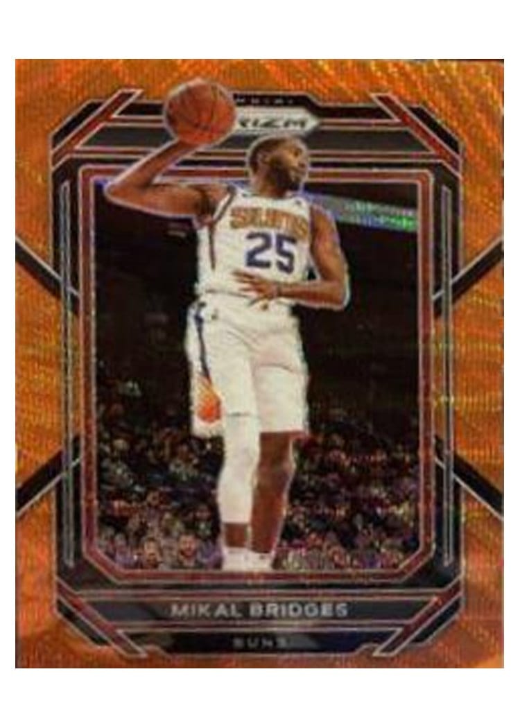2022-23 Panini Prizm Base Set Mikal Bridges #120 card