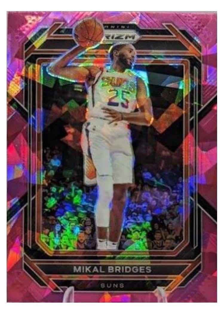 2022-23 Panini Prizm Base Set Mikal Bridges #120 card