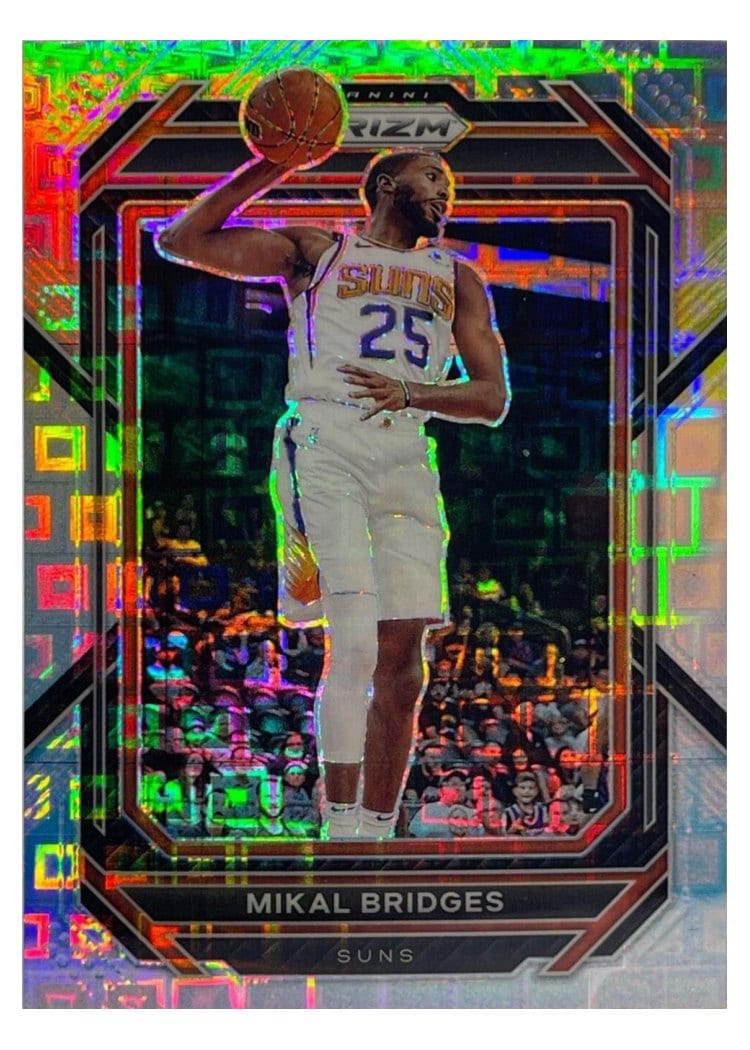 2022-23 Panini Prizm Base Set Mikal Bridges #120 card