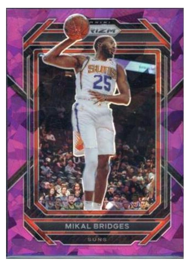 2022-23 Panini Prizm Base Set Mikal Bridges #120 card