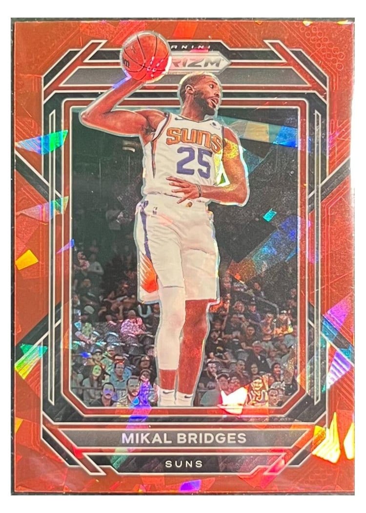2022-23 Panini Prizm Base Set Mikal Bridges #120 card
