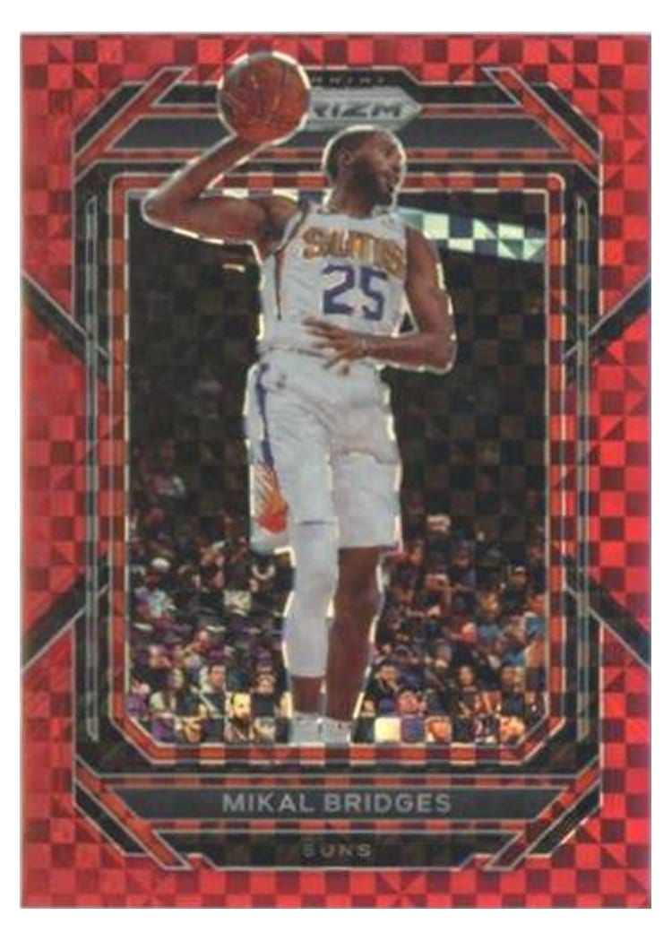 2022-23 Panini Prizm Base Set Mikal Bridges #120 card