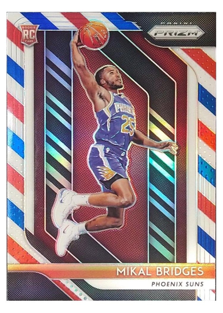 2022-23 Panini Prizm Base Set Mikal Bridges #120 card