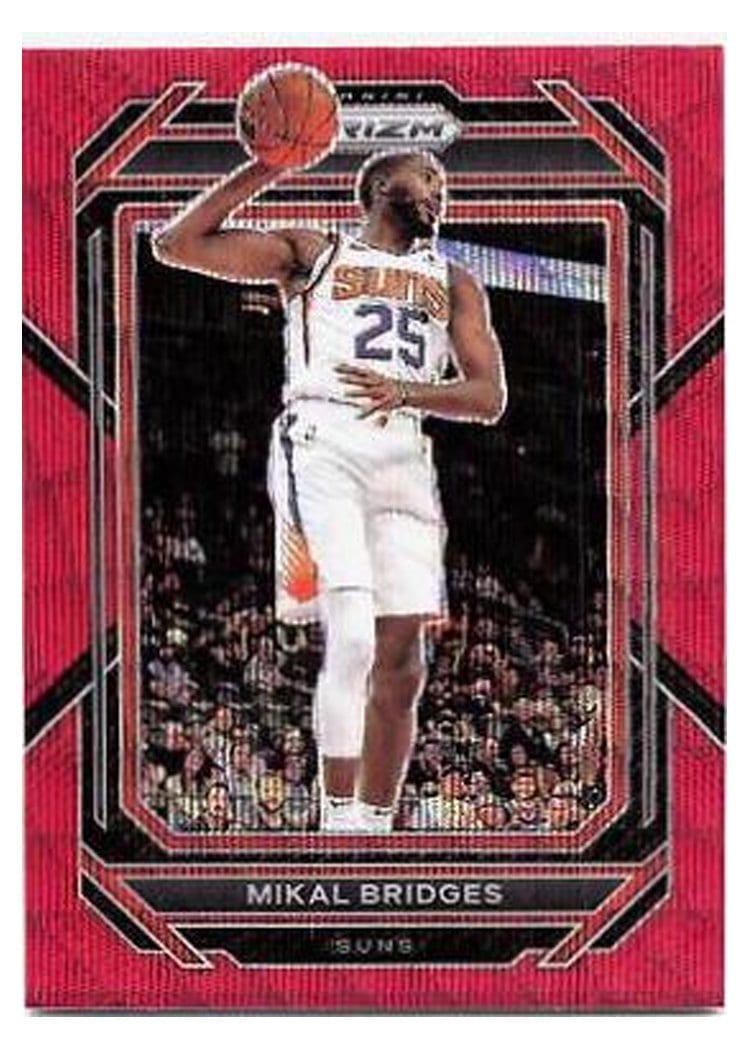 2022-23 Panini Prizm Base Set Mikal Bridges #120 card